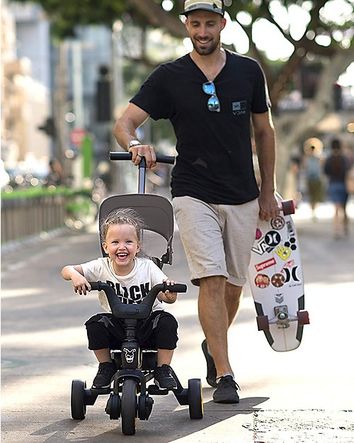 Doona Doona Liki Trike S3 Triciclo, Grigio - Compatto, da 1 a 3 Anni! Tricicli