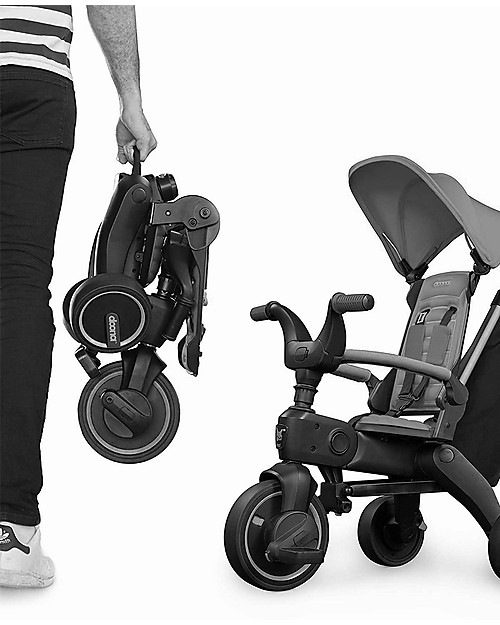 Doona Doona Liki Trike S3 Triciclo, Grigio - Compatto, da 1 a 3 Anni! Tricicli