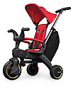 Doona Doona Liki Trike S3 Triciclo, Rosso - Compatto, da 1 a 3 Anni! Tricicli