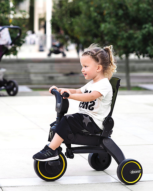 Doona Doona Liki Trike S3 Triciclo Verde Desert - Compatto da 1 a 3 Anni! Tricicli