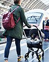 Doona Doona+, Seggiolino Auto con Ruote 2-in-1, Grigio - Approvato come passeggino! Seggiolini Auto Gruppo 0+/1