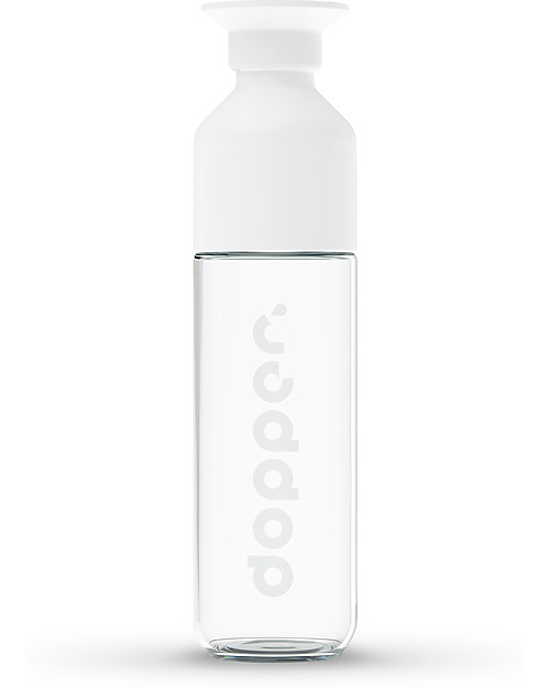 Dopper Borraccia Dopper Glass, Vetro - 400 ml -  Senza BPA e senza ftalati! Borracce non Termiche