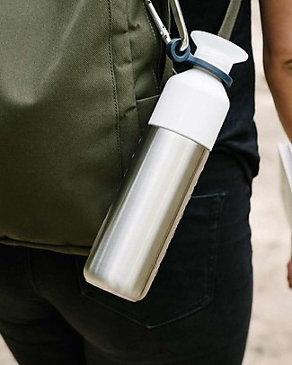 Dopper Borraccia Dopper in Acciaio, Collezione Steel - 800 ml - Senza BPA o ftalati! Borracce senza BPA