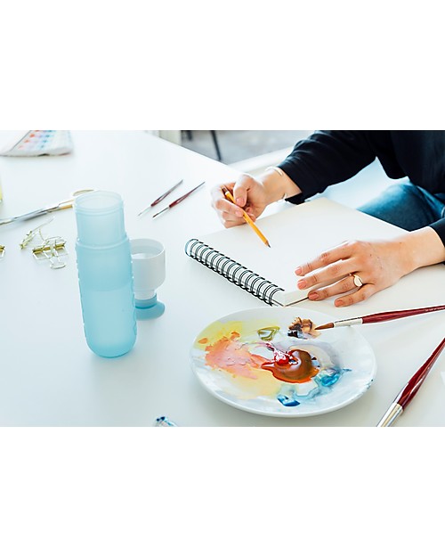 Dopper Borraccia Dopper Original, Blue Lagoon - 450 ml - Senza BPA e senza ftalati! Borracce non Termiche