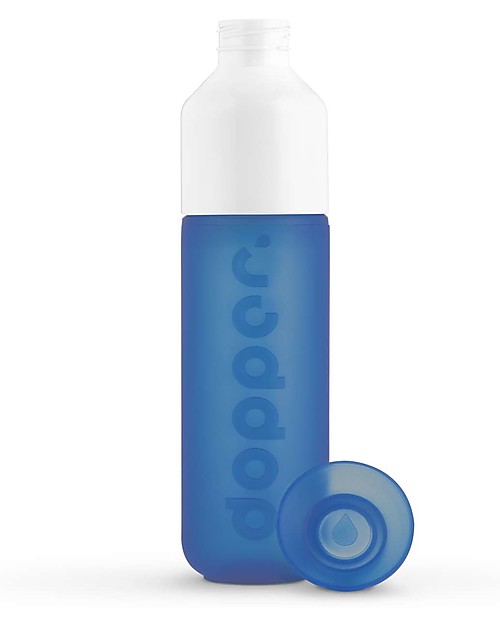 Dopper Borraccia Dopper Original, Pacific Blue - 450 ml - Senza BPA e senza ftalati! Borracce non Termiche