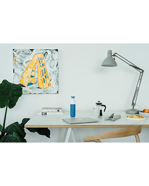 Dopper Borraccia Dopper Original, Pacific Blue - 450 ml - Senza BPA e senza ftalati! Borracce non Termiche