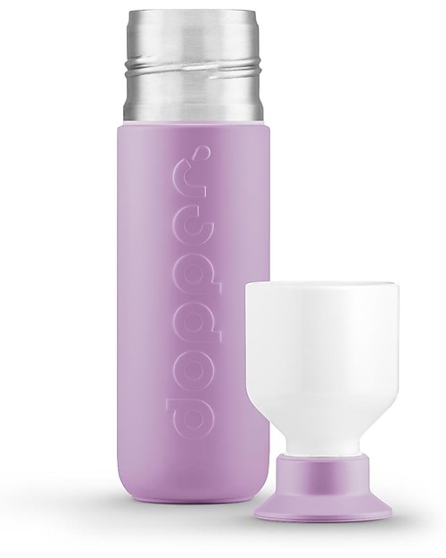 Dopper Borraccia Termica Dopper in Acciaio Inossidabile- Throwback Lilac - 350 ml - Senza BPA e ftalati! Borracce Termiche