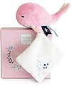 Doudou et Compagnie Doudou Balena Rosa - 15 cm - Scatola Regalo Doudou