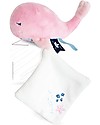 Doudou et Compagnie Doudou Balena Rosa - 15 cm - Scatola Regalo Doudou