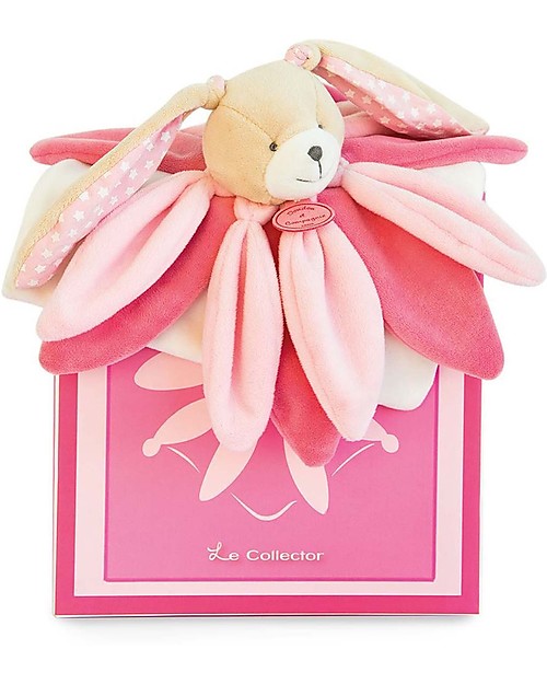 Doudou et Compagnie Doudou Coniglio Rosa con Lembi - 28 cm Doudou