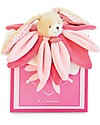 Doudou et Compagnie Doudou Coniglio Rosa con Lembi - 28 cm Doudou