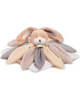 Doudou et Compagnie Doudou Coniglio Tortora con Lembi - 28 cm Doudou