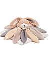 Doudou et Compagnie OUTLET Doudou Coniglio Tortora con Lembi - 28 cm -  Pezzo di Showroom Doudou