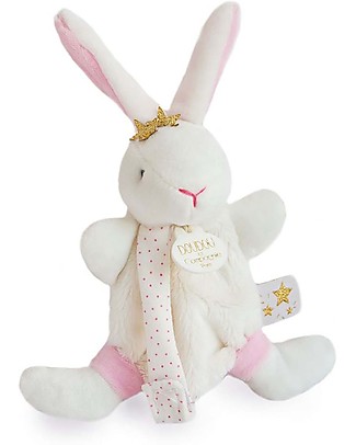 Doudou et Compagnie Peluche Portaciuccio Coniglio Star - 15 cm Doudou