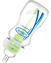 Dr. Brown's Biberon Ventilato Natural Flow Wide Neck in Vetro, 270 ml - Riduce le coliche Biberon_