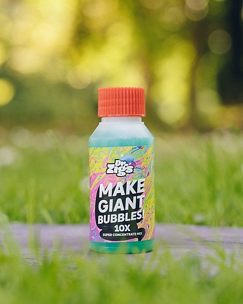 Dr Zigs Mix Concentrato da 100 ml - per Bolle di Sapone Giganti - 10 x 100 ml Giochi da Esterno_