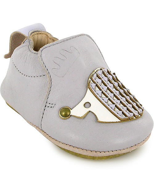 Easy Peasy Scarpine Herisson BluBlu - Riccio - Grigio - Eco-friendly Scarpe