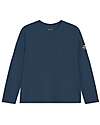 Ecoalf Maglia Maniche Lunghe Great B - Blu Indaco - 100% Cotone Riciclato Maglie Manica Lunga