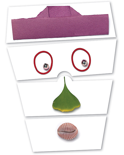 eeBoo Gioco delle Facce - Migliora la memoria e le capacità di riconoscere emozioni! Kit Fai Da Te