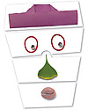 eeBoo Gioco delle Facce - Migliora la memoria e le capacità di riconoscere emozioni! Kit Fai Da Te