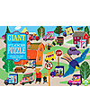 eeBoo Puzzle Gigante, Passeggiata in Città - 61 x 91,5 cm - 48 grandi pezzi Puzzle