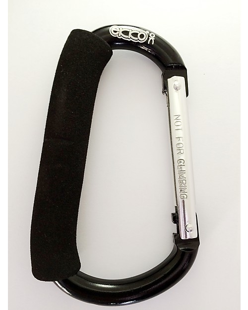 Ekko Momkey, Gancio Appenditutto, Nero - Ideale per passeggino! Accessori Vari