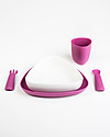 eKoala eKeat - Set Prima Pappa eKoGirl - Bioplastica Naturale, 100% Biodegradabile, Made in Italy Set Pappa
