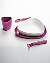 eKoala eKeat - Set Prima Pappa eKoGirl - Bioplastica Naturale, 100% Biodegradabile, Made in Italy Set Pappa