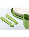 eKoala eKeat - Set Prima Pappa Spring Edition - Bioplastica Naturale, 100% Biodegradabile, Made in Italy Set Pappa