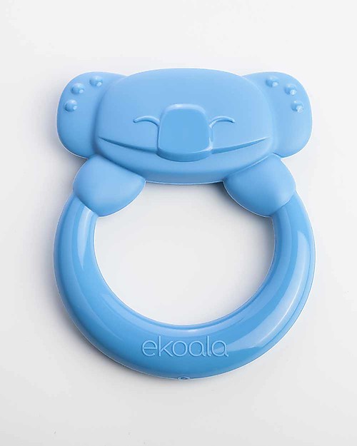 eKoala eKummy - Massaggiagengive ad Anello Azzurro - Bioplastica Naturale, 100% Biodegradabile, Made in Italy Massaggiagengive