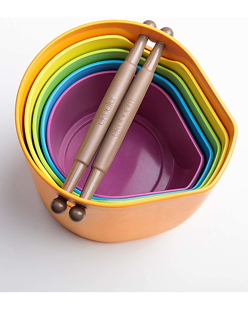 eKoala Gioco Impilabile Biodegradabile, eKaboom - 100% Bioplastica Incastri in Legno