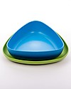 eKoala Set 2 Piatti in Bioplastica eKkolì Azzurro/Verde - Piatto Fondo e Piatto Piano Piatti e Scodelle