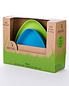 eKoala Set 2 Piatti in Bioplastica eKkolì Azzurro/Verde - Piatto Fondo e Piatto Piano Piatti e Scodelle
