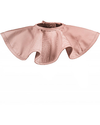 Elodie Details Bavaglino Impermeabile Pierrot DryBib - Rosa Cipria - 100% cotone Bavagli Coprispalla
