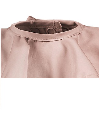 Elodie Details Bavaglino Impermeabile Pierrot DryBib - Rosa Cipria - 100% cotone Bavagli Coprispalla