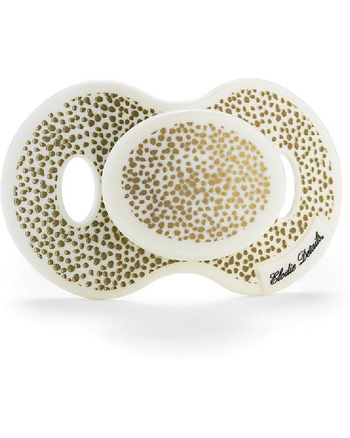 Elodie Details Ciuccio Gold Shimmer - Dai 3 Mesi - Tettarella in Silicone Ciucci