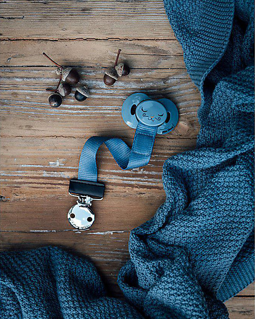 Elodie Details Ciuccio Tender Blu, dai 3 Mesi - Tettarella in Silicone Ciucci