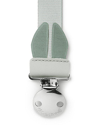Elodie Details Reggiciuccio Verde con Orecchie - 19 cm Ciucci