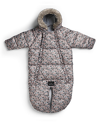 Elodie Details Tuta Termica Baby Intera - Petite Botanique - Imbottita con Doppia Zip Tutine Termiche