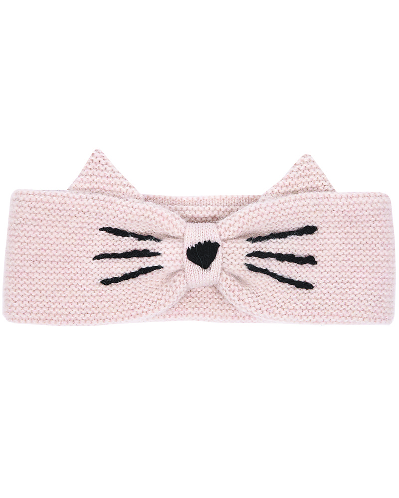Fascia per capelli per bambini con fiocco e belle addormentate set in rosa