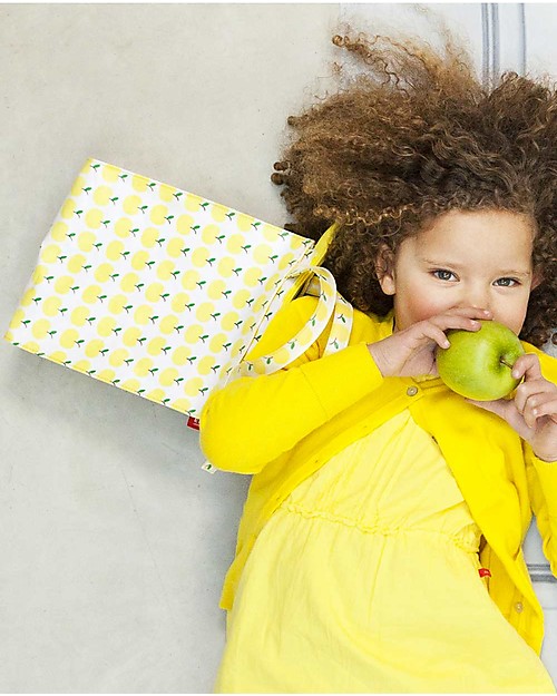 Engel Borsa Shopper Piccola - Mele Gialle Borse Shopper