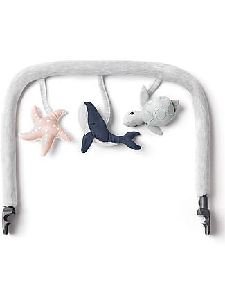 ErgoBaby Barra Giochi Per Sdraietta Evolve - Ocean Wonders/Grigio - 4-5 mesi Sdraiette_