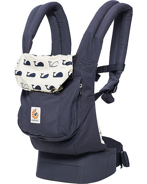 ErgoBaby Marsupio ErgoBaby Original - Blu Marine - dai 4 Mesi ai 4 Anni Marsupi
