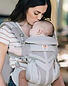 ErgoBaby Marsupio Traspirante Omni 360 Tutto-in-Uno - Cool Air Mesh Grigio Perla Marsupi