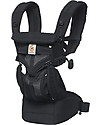 ErgoBaby Marsupio Traspirante Omni 360 Tutto-in-Uno - Cool Air Mesh Nero Onyx Marsupi