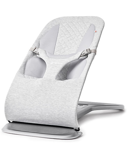 ErgoBaby Sdraietta Evolve 3-in-1 - Grigio Chiaro - Cresce col tuo Bambino!  unisex (bambini)