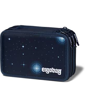 ergobag Astuccio Maxi Completo - 3 Zip e Tasca per Monete - AtmosBear Astucci per la Scuola