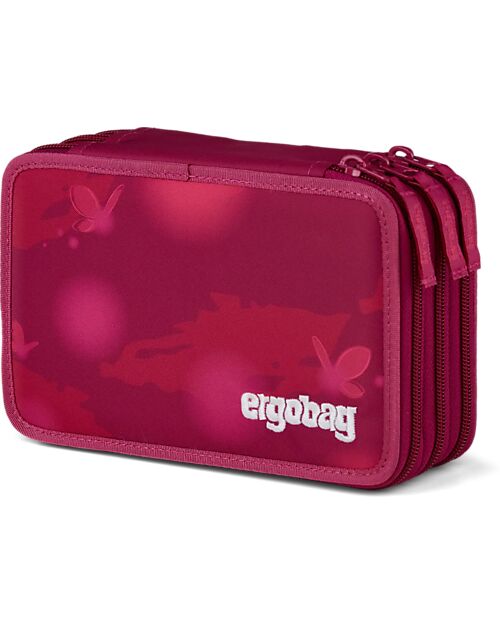 ergobag Astuccio Maxi Completo - 3 Zip e Tasca per Monete - Bearicorn Astucci per la Scuola