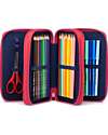 ergobag Astuccio Maxi Completo - 3 Zip e Tasca per Monete - Bearicorn Astucci per la Scuola