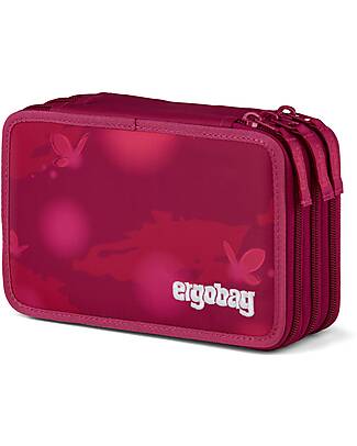 ergobag Astuccio Maxi Completo - 3 Zip e Tasca per Monete - Bearicorn Astucci per la Scuola